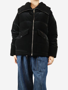 Varley Black Roseville down jacket - size S