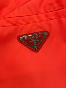 Prada Neon orange Techno trousers - size UK 12