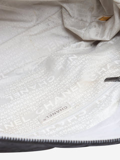 White vintage 2005 quilted leather tote Tote Bags Chanel 