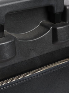 Prada Black Saffiano leather trolley case