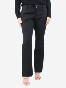 Gucci Black wool trousers - size UK 12