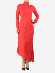 Ellery Red maxi dress - size UK 10