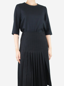 The Row Black wool top - size UK 10