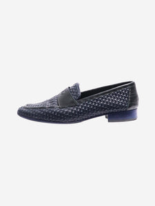 Chanel Blue woven loafers - size EU 40 (UK 7)