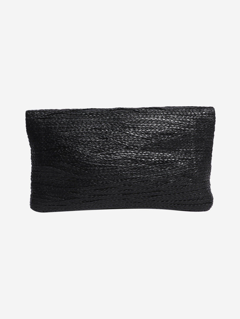 Black braided clutch bag Clutch bags JAY AHR 