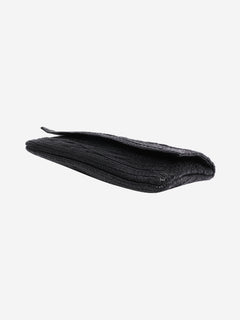 Black braided clutch bag Clutch bags JAY AHR 