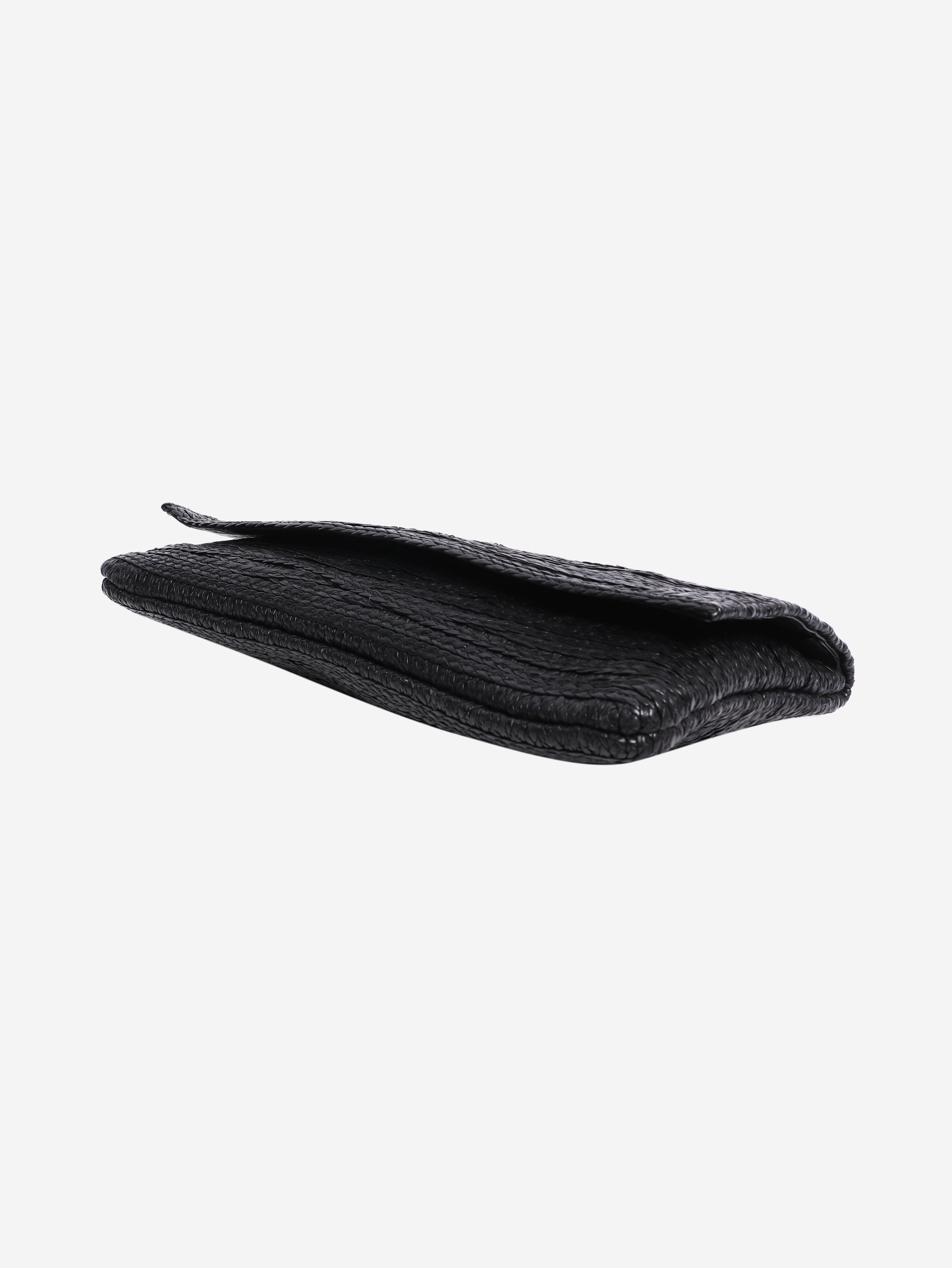 Black braided clutch bag Clutch bags JAY AHR 