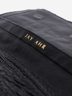 Black braided clutch bag Clutch bags JAY AHR 
