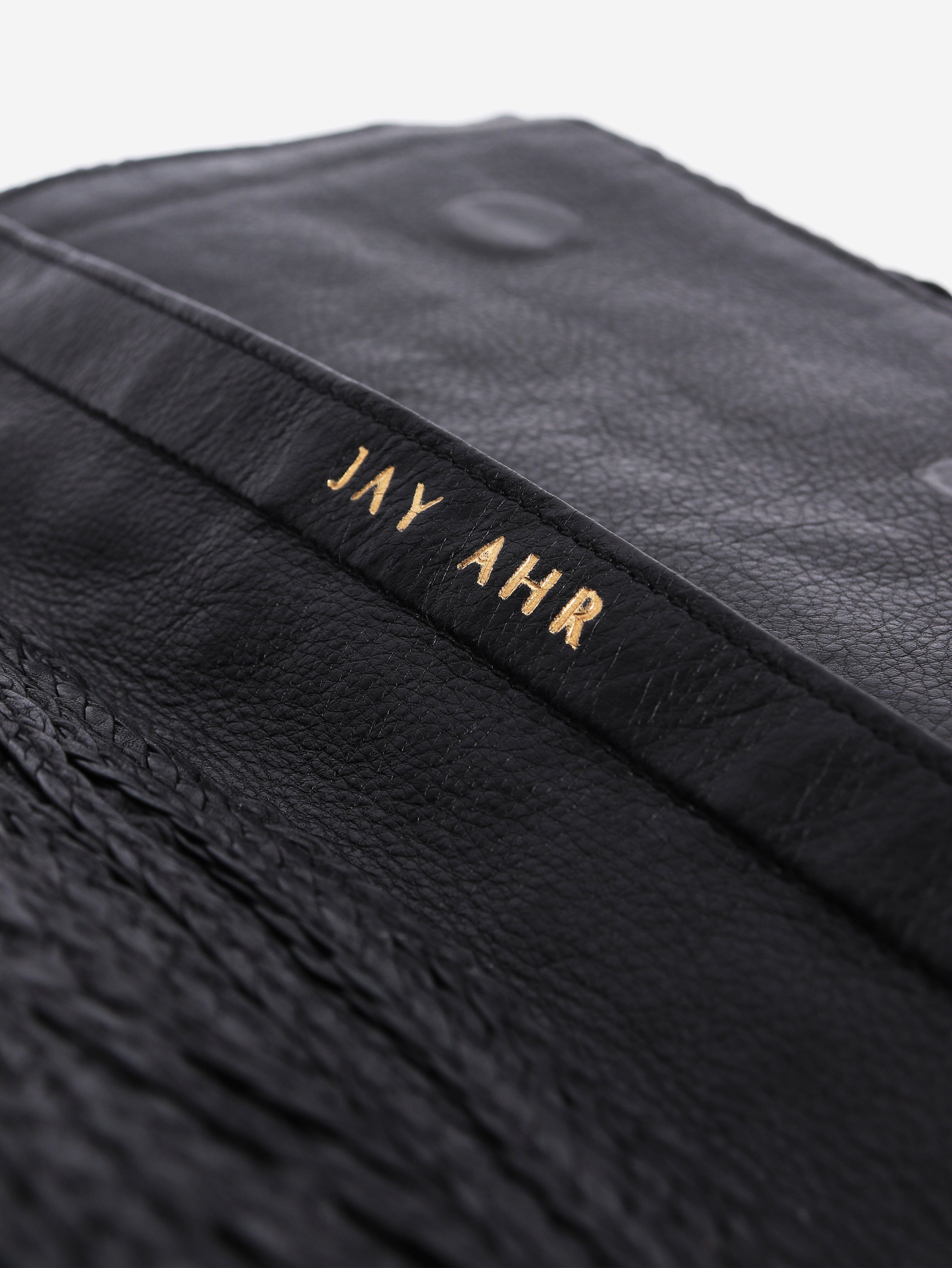 Black braided clutch bag Clutch bags JAY AHR 