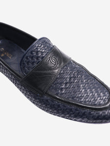 Chanel Blue woven loafers - size EU 40 (UK 7)