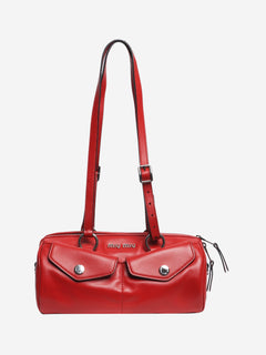 Red Boston shoulder bag Shoulder bags Miu Miu 