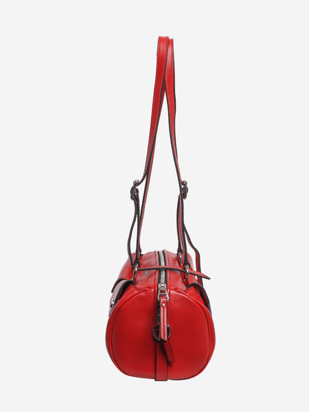Red Boston shoulder bag alternate image