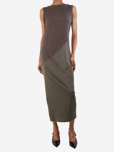 Colour block maxi dress - size XS Dresses Brunello Cucinelli 