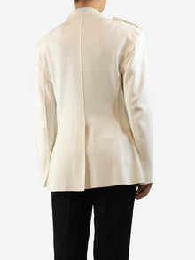 White stretchy jacket - size M Coats & Jackets Norma Kamali 