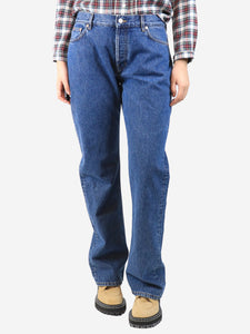 Filippa K Blue 93 straight jeans - size UK 14
