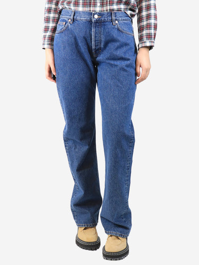 Blue 93 straight jeans - size UK 14