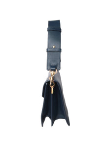 JW Anderson Dark blue leather shoulder bag