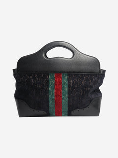 Navy velvet Horsebit tote bag Tote Bags Gucci 