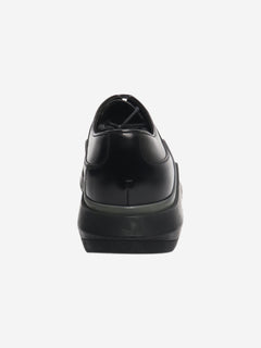 Black platform brogues - size UK 6.5 Flat Shoes Prada 