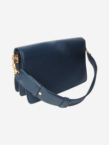 JW Anderson Dark blue leather shoulder bag