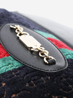 Navy velvet Horsebit tote bag Tote Bags Gucci 