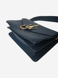 JW Anderson Dark blue leather shoulder bag