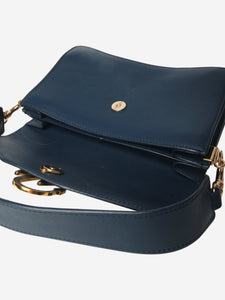 JW Anderson Dark blue leather shoulder bag