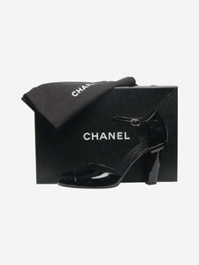 Chanel Black patent leather pumps - size EU 39