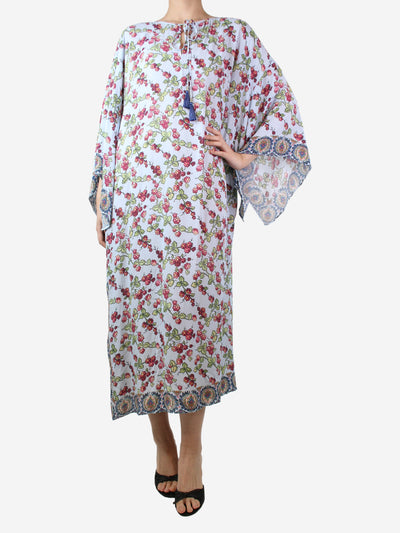 Blue berry printed midi kaftan dress - size One Size Dresses Etro 