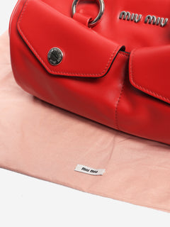 Red Boston shoulder bag Shoulder bags Miu Miu 