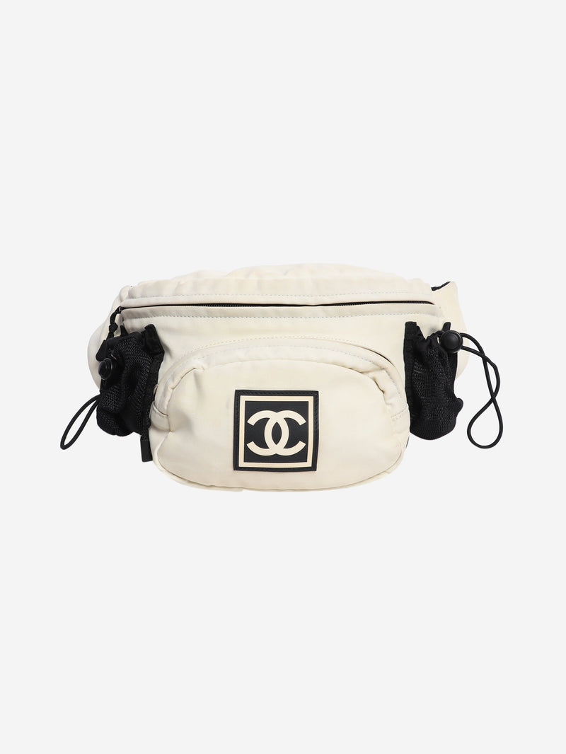 Ivory vintage 2003 nylon bumbag Cross-body Bags Chanel 