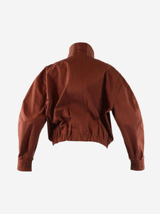 Lemaire Oxblood cotton jacket - size UK 6