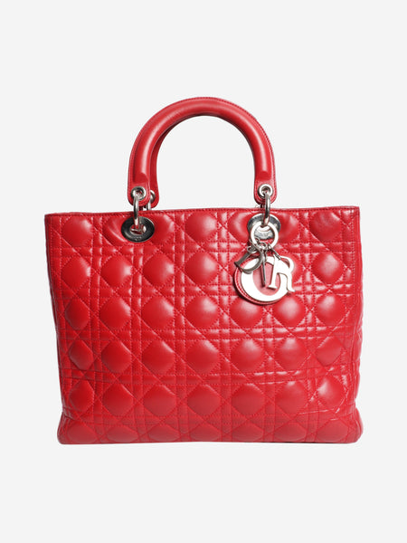 Red 2011 Large Lady Dior bag product image