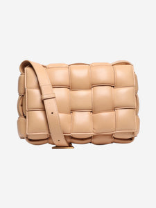 Bottega Veneta Beige Intrecciato Cassette bag