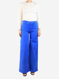 Mother Blue flared jeans - size UK 8