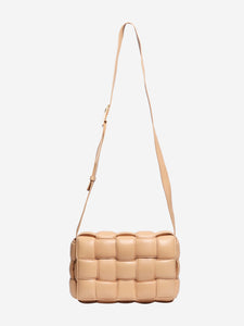 Bottega Veneta Beige Intrecciato Cassette bag