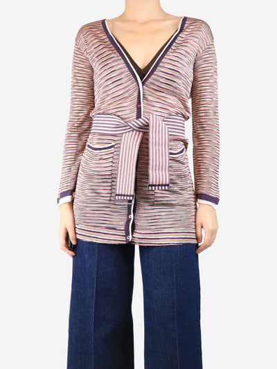 Multicolour striped cardigan - size S Knitwear Missoni 