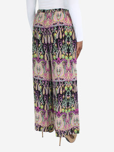 Etro Multicoloured paisley printed trousers - size IT 48