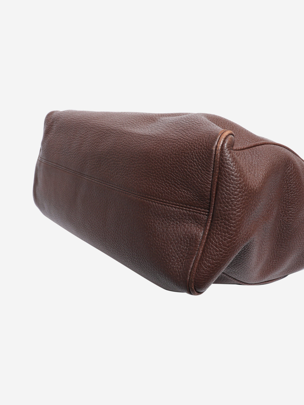 Brown frame leather tote bag Top Handle Bags Giorgio Armani 