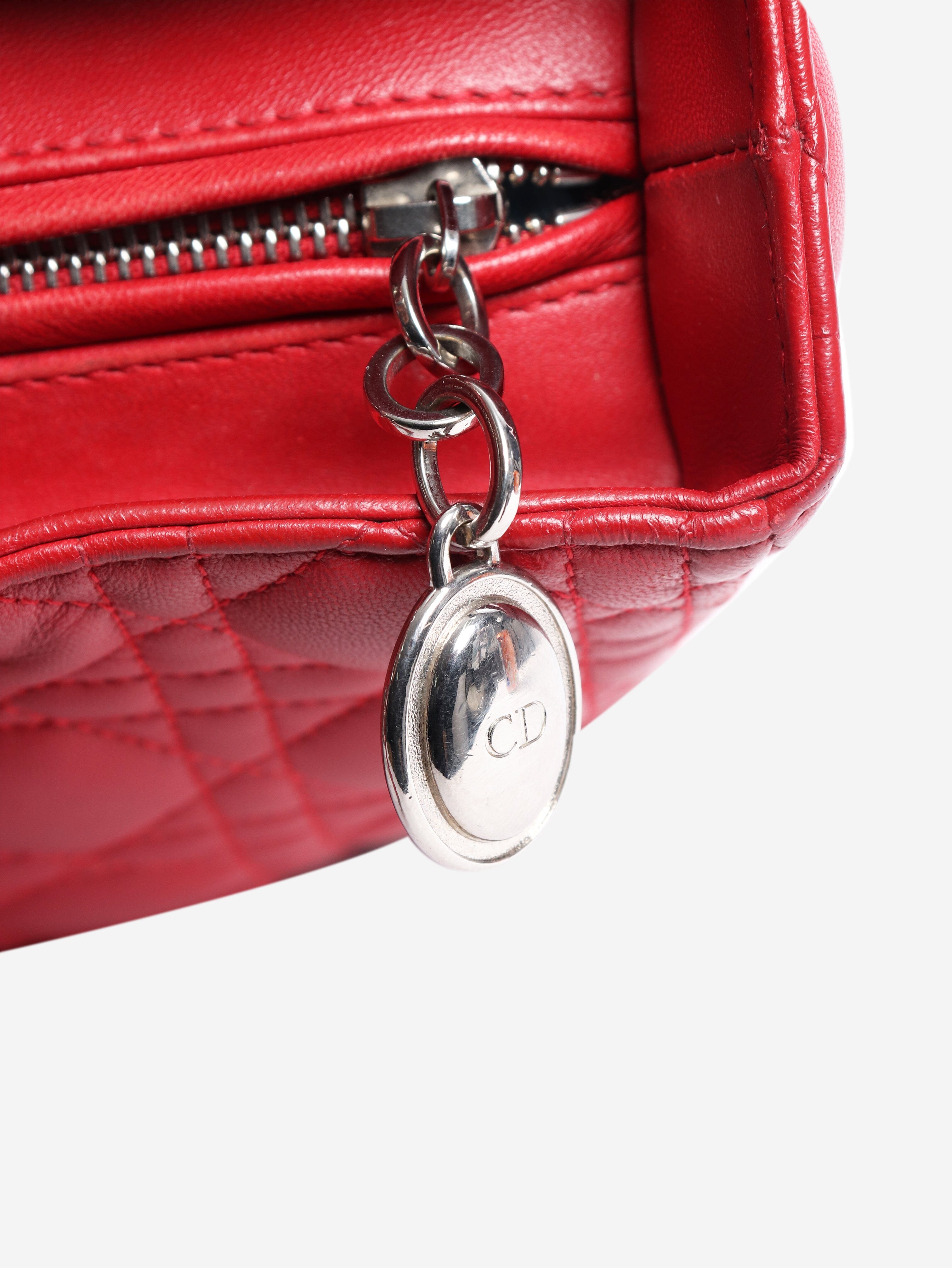 Red 2011 Large Lady Dior bag Shoulder bags Dior 