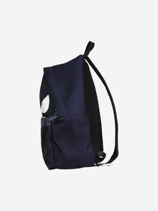 Fendi Navy blue Eyes backpack