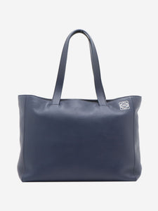 Loewe Deep blue Anagram East West tote bag