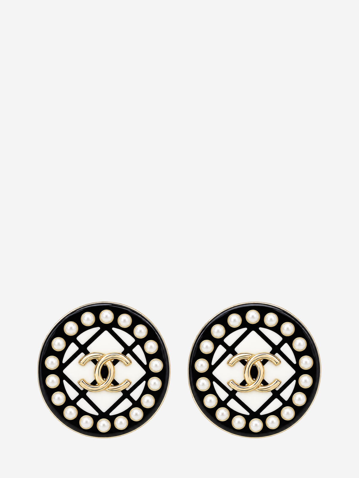 Black Coco Mark D19C earrings Earrings Chanel 