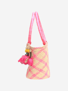 Mercedez Salazar Pink Allegria Dragon Fruit bag