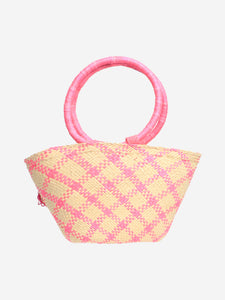 Mercedez Salazar Pink Allegria Dragon Fruit bag