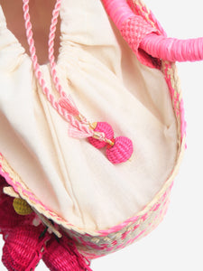 Mercedez Salazar Pink Allegria Dragon Fruit bag