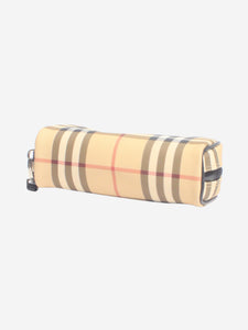 Burberry Neutral check pouch