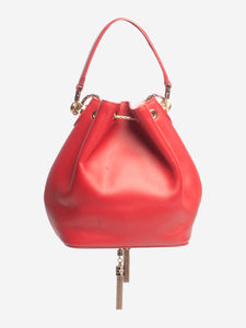 Bvlgari Red Serpenti forever bucket bag