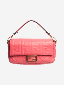 Fendi Pink Baguette bag - size