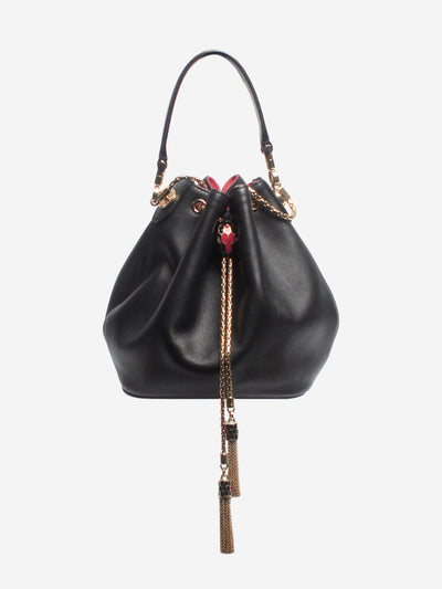 Black Serpenti forever bucket bag Cross-body bags Bvlgari 